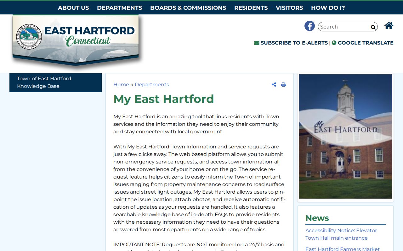 East Hartford court charge records My East Hartford app source