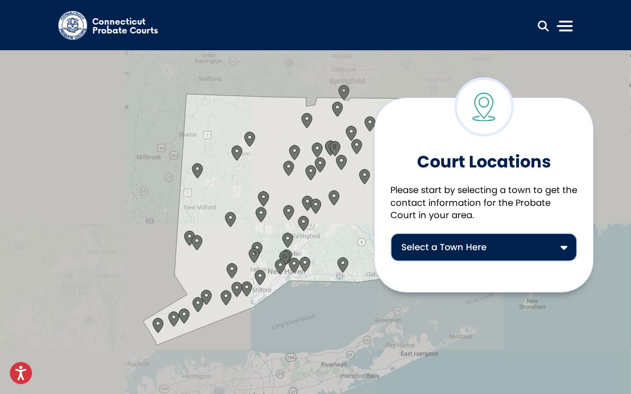 East Hartford County probate court records locator