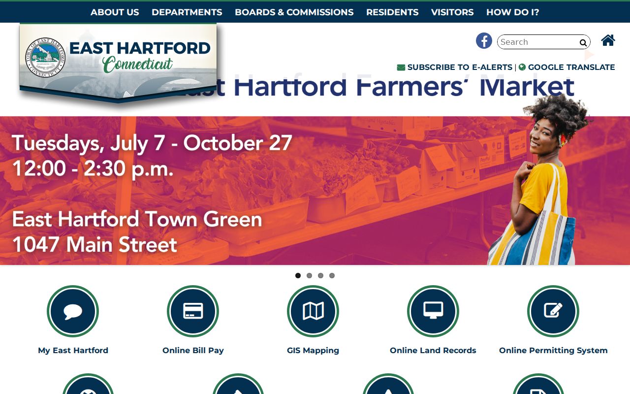 East Hartford County court records town government source